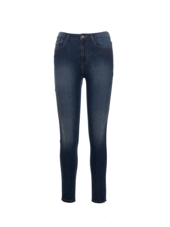 Sam 73 Modre ženske slim fit kavbojke Sam 73