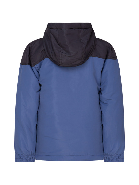 Sam 73 Črno-modra fantovska zimska jakna s kapuco SAM 73 Luke