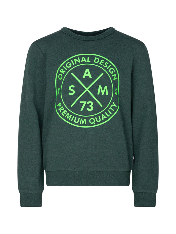Sam 73 Temno zelena fantovska jopa s potiskom SAM 73 Brandon