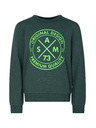 Sam 73 Temno zelena fantovska jopa s potiskom SAM 73 Brandon