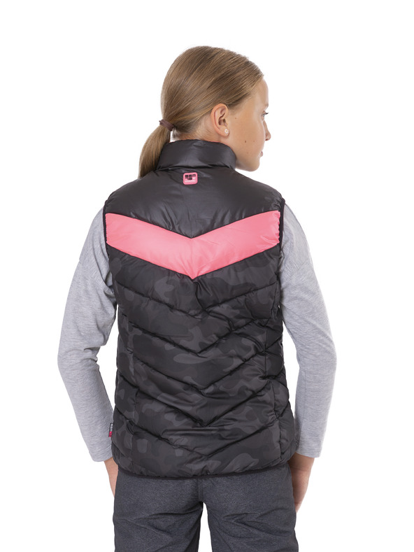 Sam 73 Roza in črna dekliška prešita vojaška jopica SAM 73 Pauline