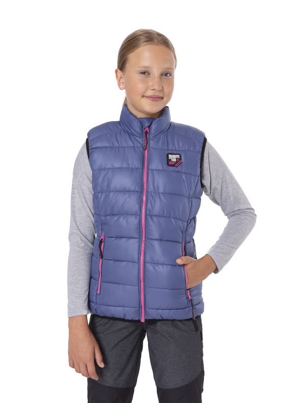 Sam 73 Modra dekliška prešita bunda SAM 73 Rani