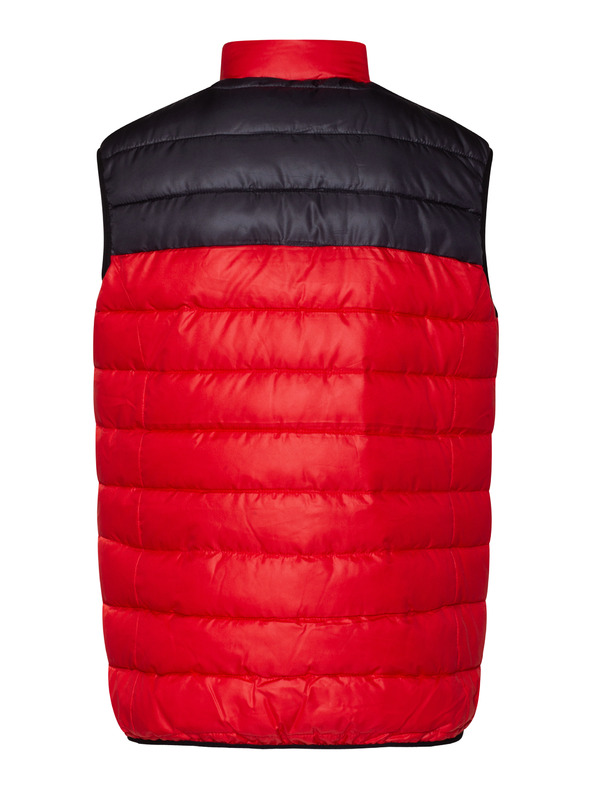 Sam 73 Črno-rdeč moški prešiti telovnik SAM 73 Donald