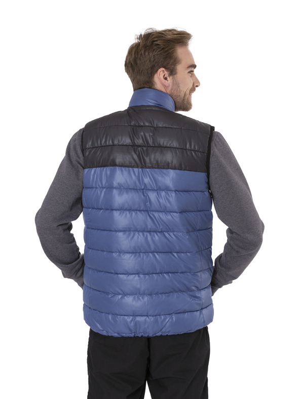 Sam 73 Črno-modri moški prešiti jopič SAM 73 Donald