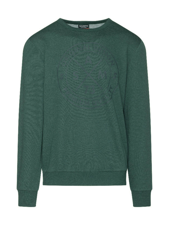 Sam 73 Temnozelena moška jopa s potiskom SAM 73 Guy