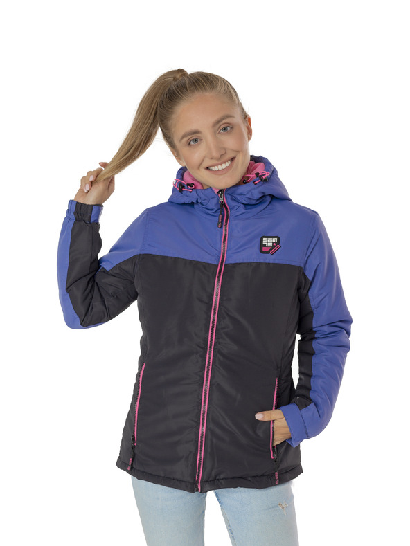 Sam 73 Temno modra ženska zimska jakna SAM 73