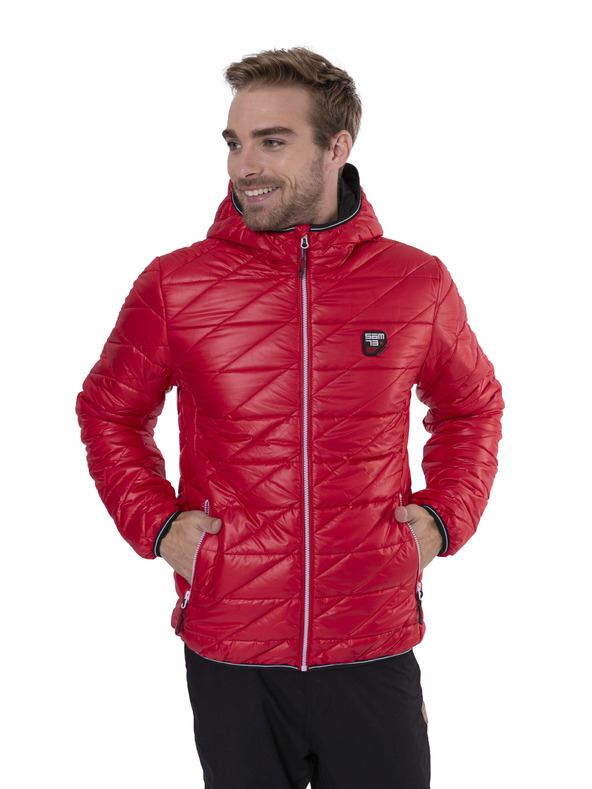 Sam 73 Rdeča moška prešita zimska jakna Sam 73
