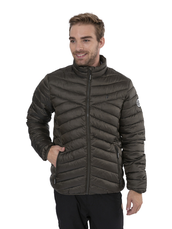 Sam 73 Kaki moška zimska prešita jakna Sam 73