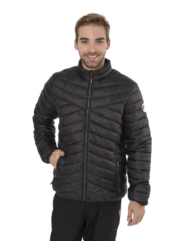 Sam 73 Črna moška zimska prešita jakna Sam 73