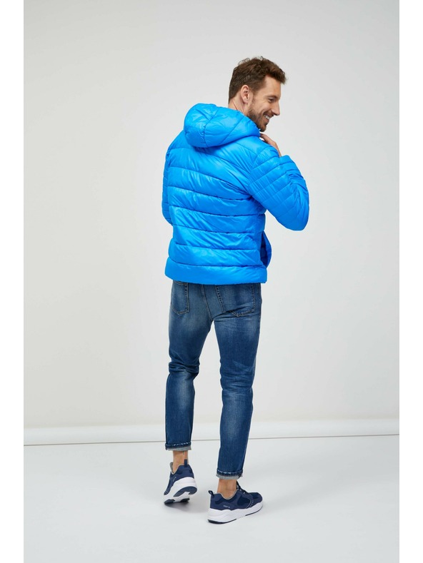 Sam 73 Modra moška prešita jakna Sam 73