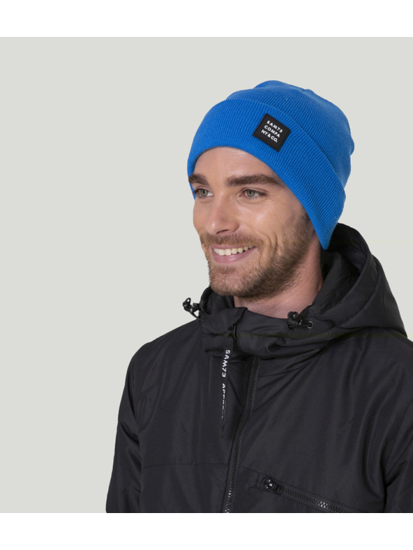 Sam 73 Modra ženska zimska kapa Sam 73 Leslie