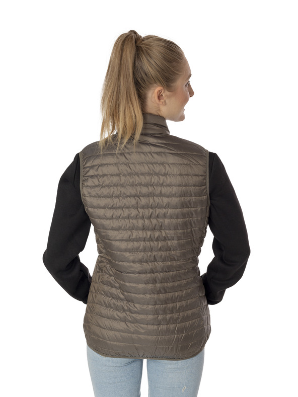 Sam 73 Rjava ženska prešita jopica Sam 73