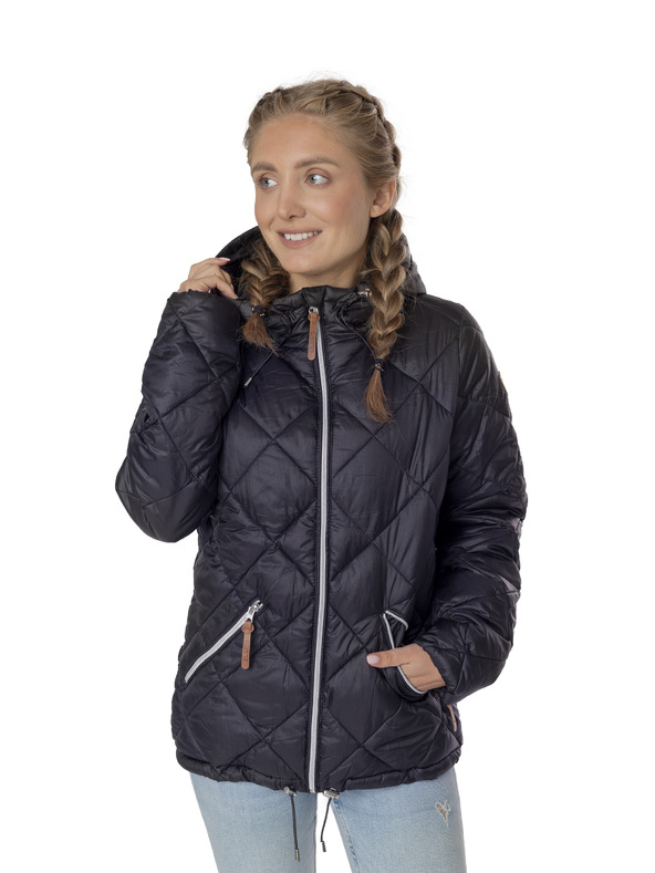 Sam 73 Temno siva ženska prešita jakna Sam 73