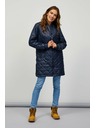 Sam 73 Temno modra Ženski prešiti plašč Sam 73