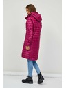 Sam 73 Temno roza ženski prešiti plašč Sam 73