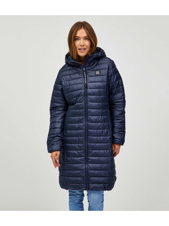 Sam 73 Temno modra Ženski prešiti plašč Sam 73