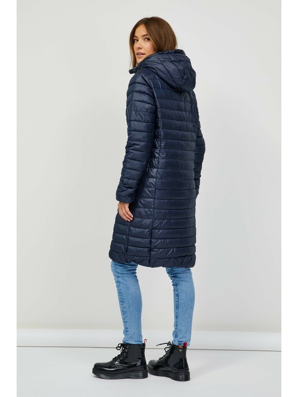 Sam 73 Temno modra Ženski prešiti plašč Sam 73