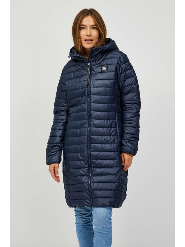 Sam 73 Temno modra Ženski prešiti plašč Sam 73