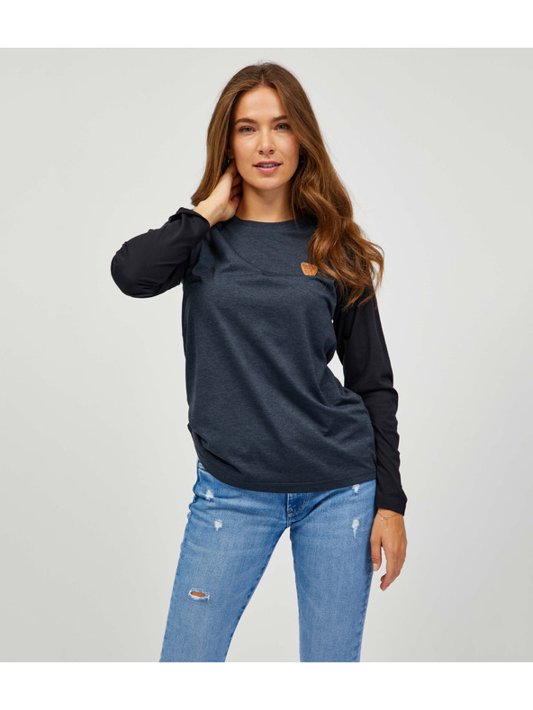 Sam 73 Temno siva ženska majica SAM 73