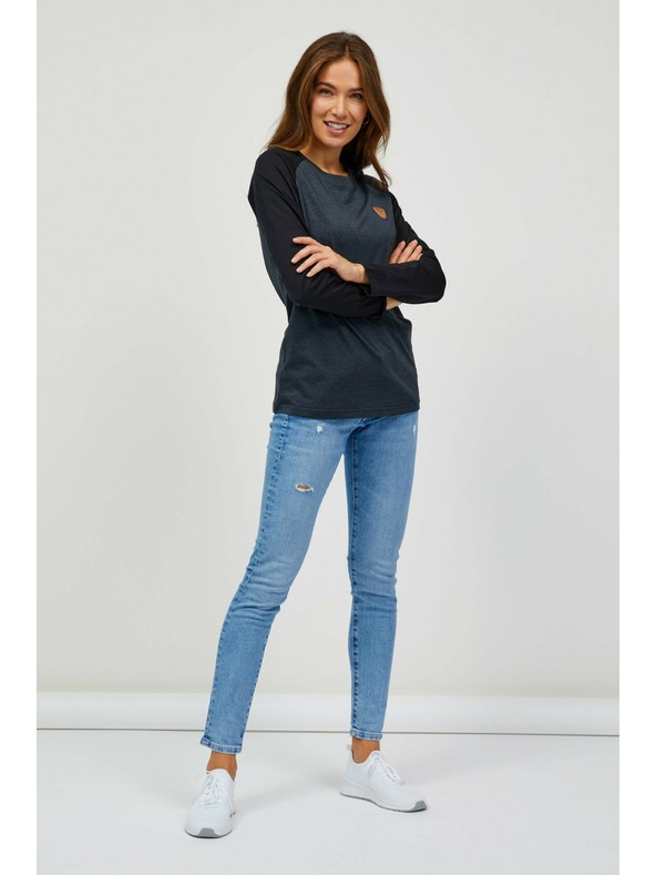 Sam 73 Temno siva ženska majica SAM 73