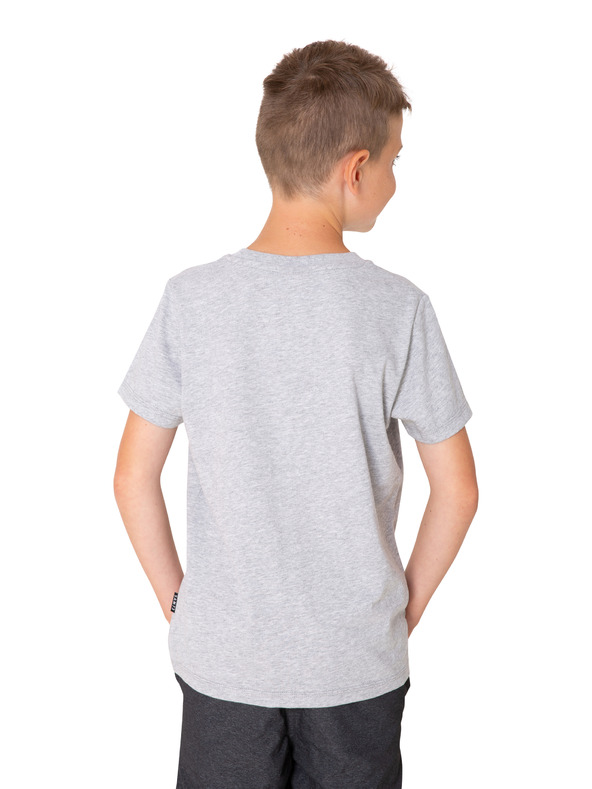 Sam 73 Svetlo siva fantovska majica s potiskom SAM 73