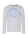 Sam 73 Svetlo siva fantovska majica s potiskom SAM 73