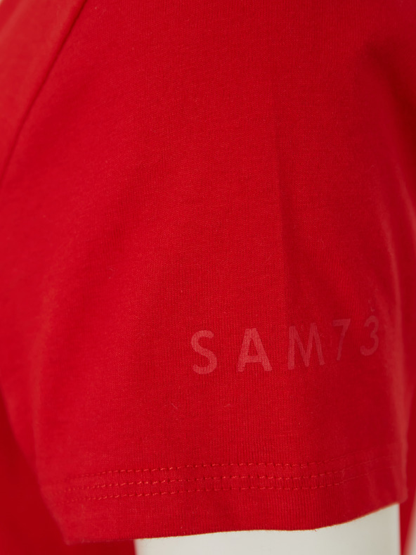 Sam 73 Rdeča ženska majica SAM 73 Una