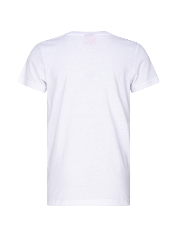 Sam 73 Bela fantovska majica s potiskom SAM 73