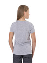 Sam 73 Svetlo siva dekliška majica s potiskom SAM 73