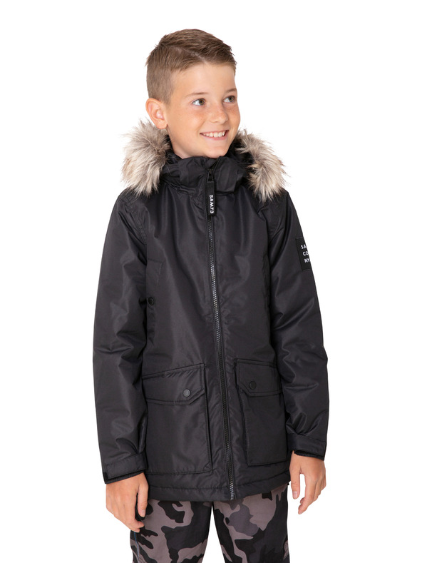 Sam 73 Črna fantovska zimska bunda SAM 73 Mark