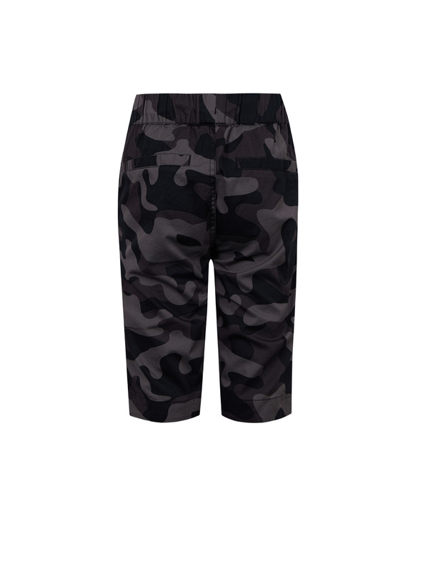 Sam 73 Črne fantovske hlače z vzorcem SAM 73 Spencer