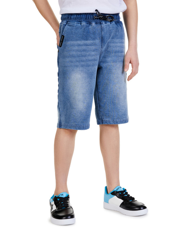 Sam 73 Modre fantovske kratke hlače iz džinsa SAM 73 Victor