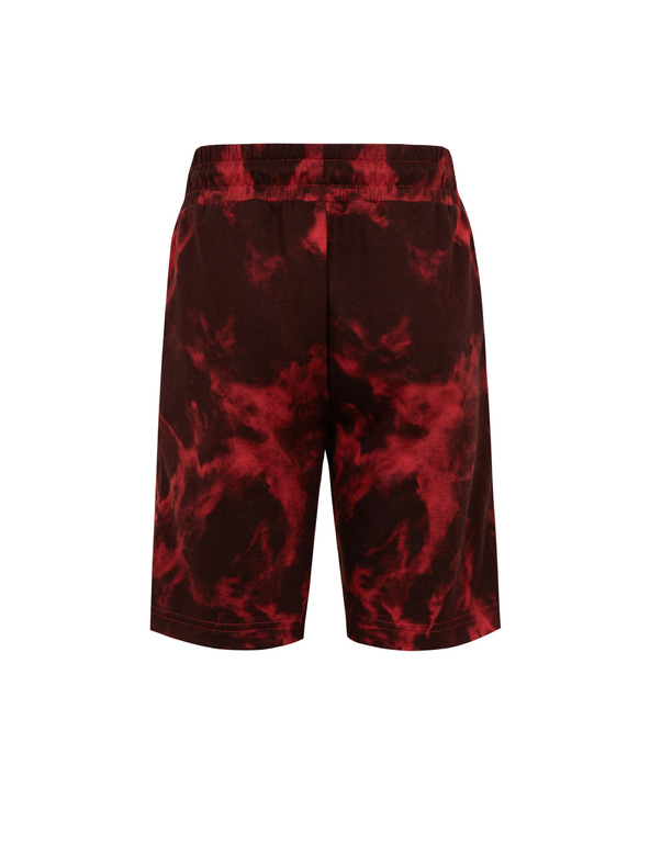 Sam 73 Rdeče fantovske kratke hlače z vzorcem SAM 73 Graham