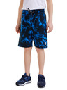 Sam 73 Modre fantovske kratke hlače z vzorcem SAM 73 Graham