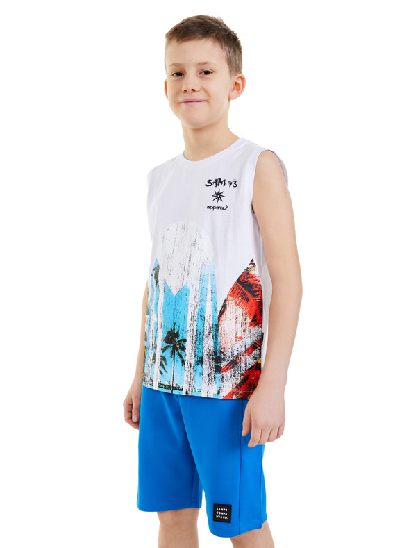 Sam 73 Bela fantovska majica SAM 73 Julius