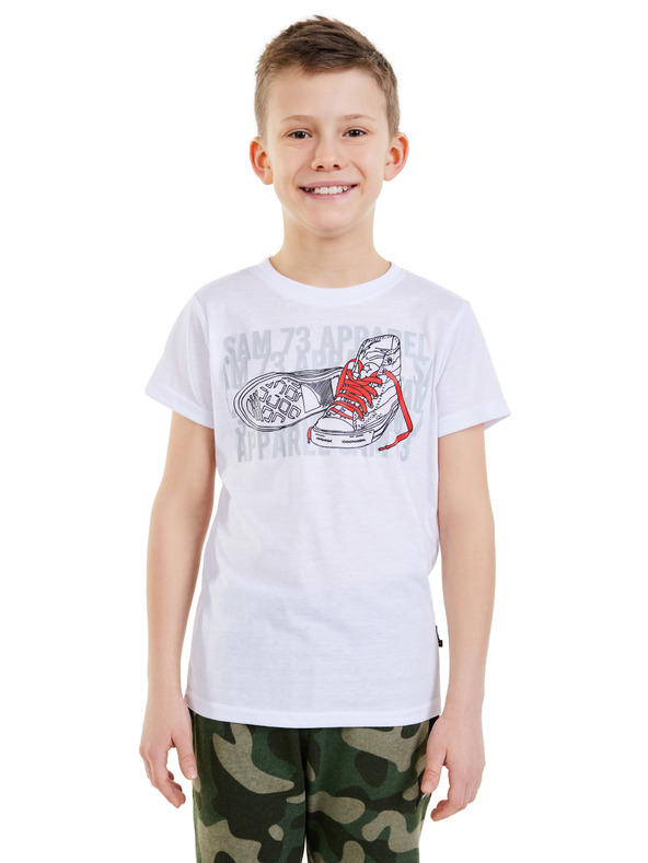 Sam 73 Bela fantovska majica SAM 73 Peter