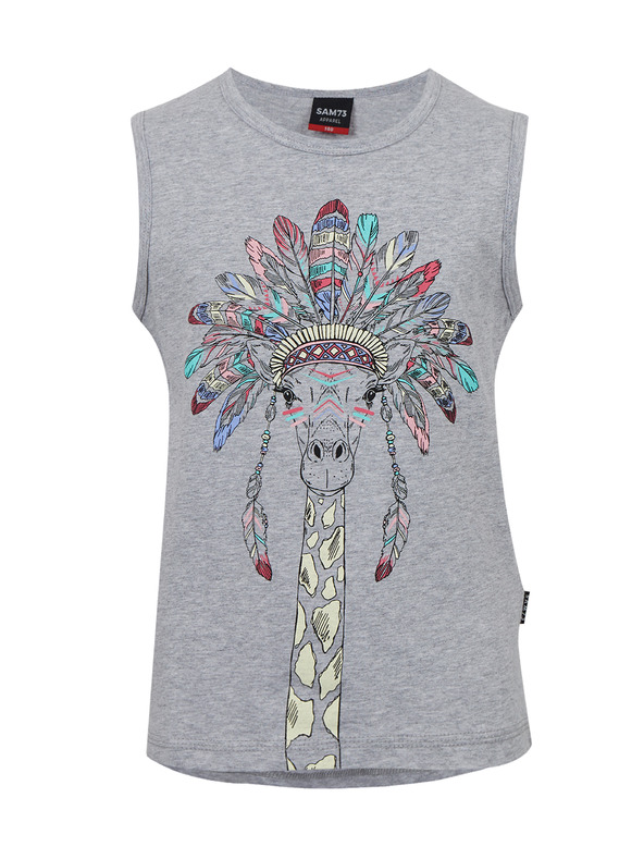 Sam 73 Svetlo siva dekliška majica SAM 73 Josephine