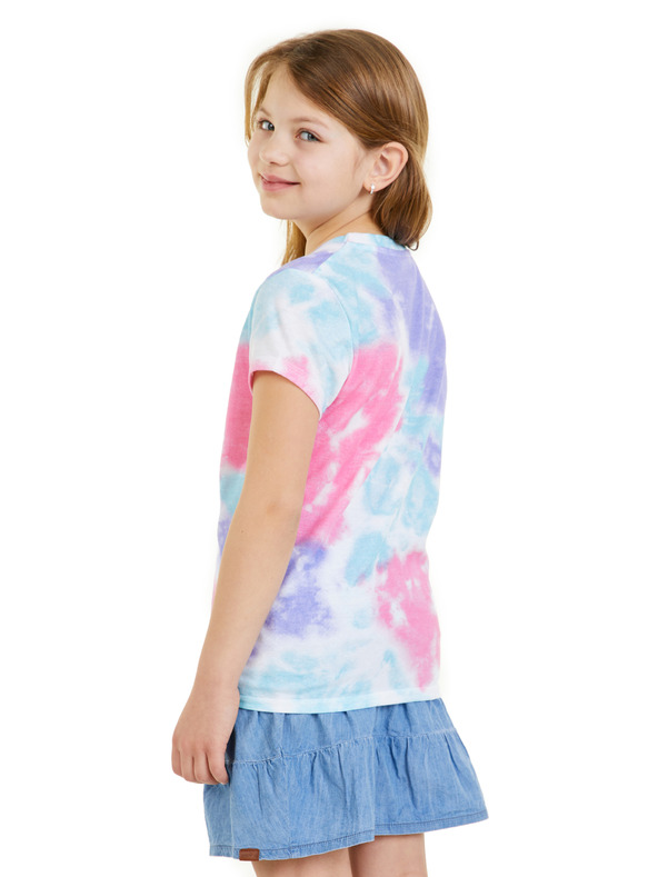 Sam 73 Modra dekliška majica z batiko SAM 73 Regina