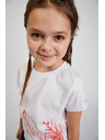 Sam 73 Bela dekliška majica SAM 73 Stephanie