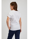 Sam 73 Bela dekliška majica SAM 73 Stephanie