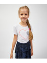 Sam 73 Bela dekliška majica SAM 73 Alaina