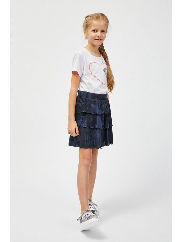 Sam 73 Bela dekliška majica SAM 73 Alaina