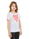 Sam 73 Bela dekliška majica SAM 73 Jaylene
