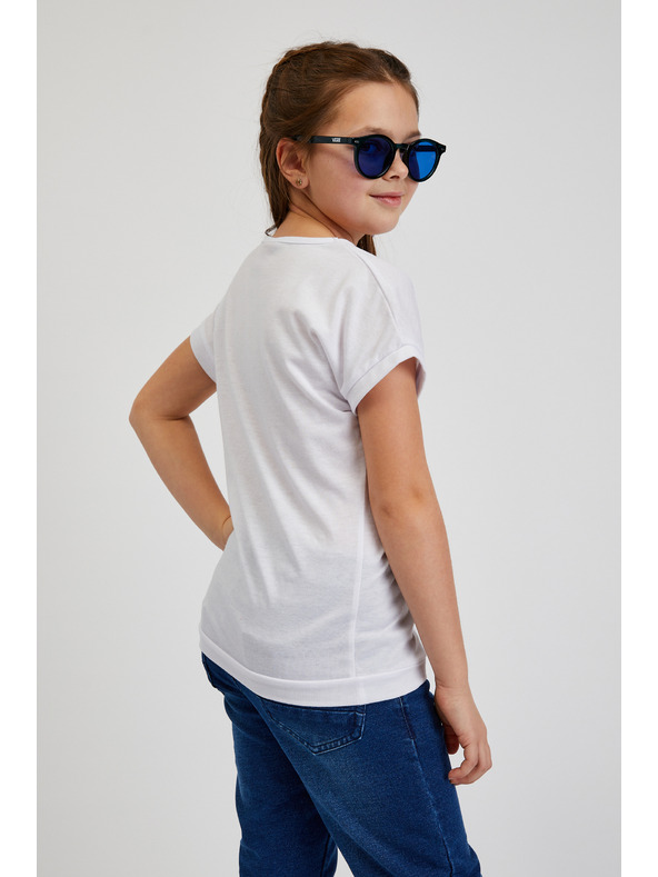 Sam 73 Bela dekliška majica SAM 73 Averie