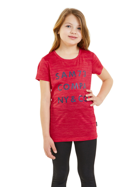 Sam 73 Temno roza dekliška majica SAM 73 Ablaka