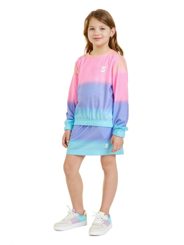 Sam 73 Roza dekliško črtasto krilo SAM 73 Abby