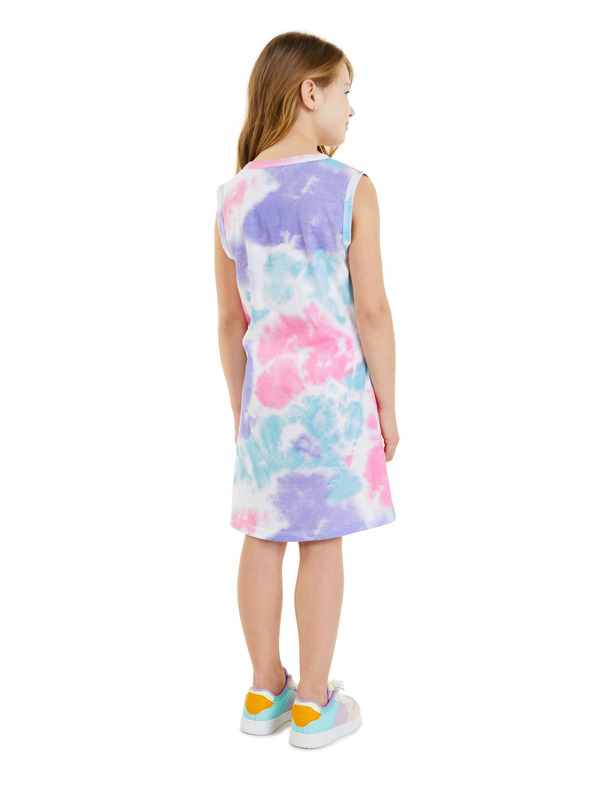 Sam 73 Svetlo modra dekliška obleka iz batike SAM 73 Ohanke