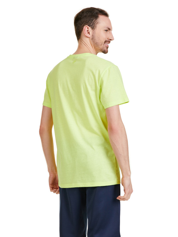 Sam 73 Neonsko rumena moška majica SAM 73 Leonard