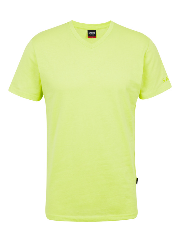 Sam 73 Neonsko rumena moška majica SAM 73 Leonard