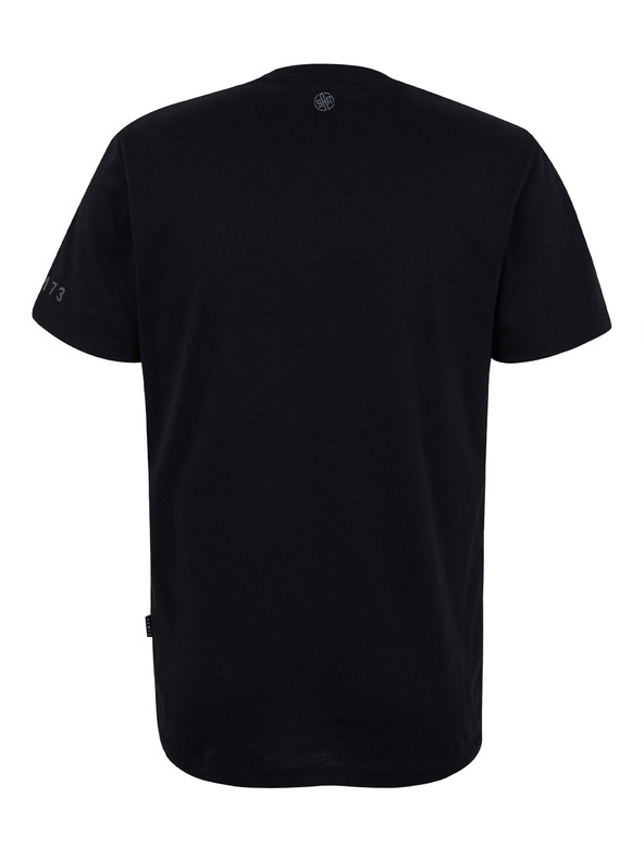 Sam 73 Črna moška majica SAM 73 Leonard